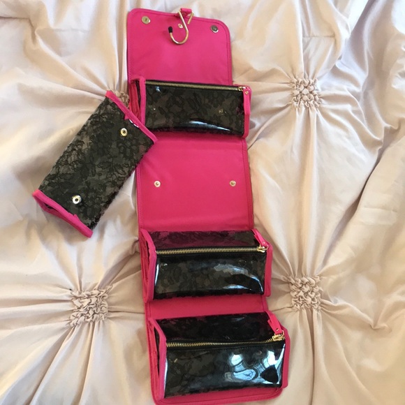 Victoria's Secret Handbags - Victoria’s Secret hanging travel compartment set